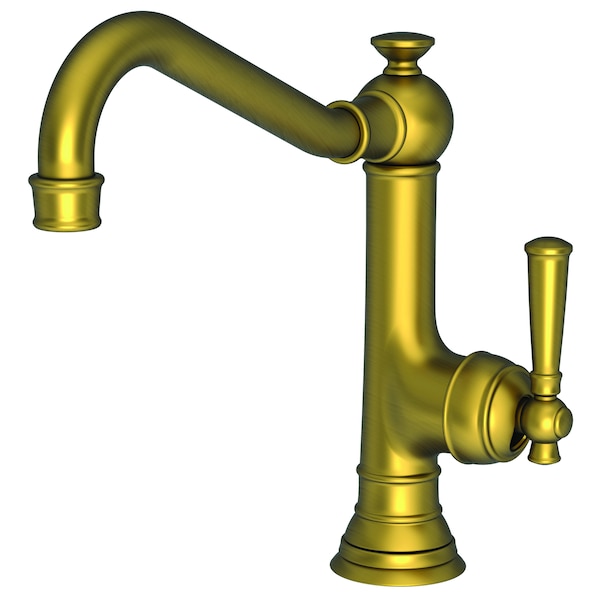 Newport Brass Single Handle Kitchen Faucet in Satin Brass (Pvd) 2470-5303-04 - main